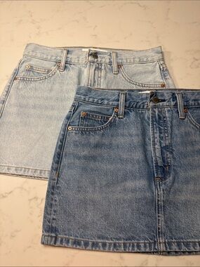 Aritzia Denim Forum The 90s Ricci Skirt Bundle